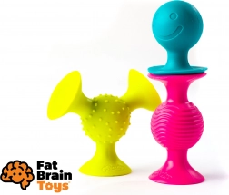 Fat Brain pipSquigz Rattles 3 pcs