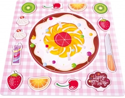 BINO Wooden Cake Insert Puzzle