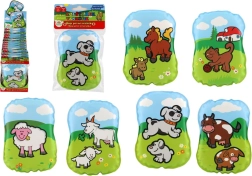 Piskajući jastučić Moje prve životinjice 12 × 9 × 2 cm