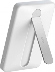 ESR Qi2 MagSlim Magnetic Power Bank 5000 mAh with Stand – White