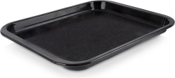 Plaque de cuisson rectangulaire émaillée 36 × 28 × 2,5 cm