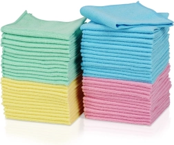 Microfiber Kitchen Towels 30 × 30 cm, 50 pcs