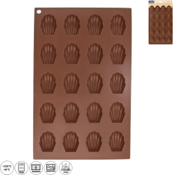 Sillinie Silicone Seashell Cookie Mold