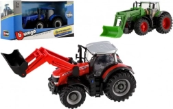 Bburago farm tractor 1:43 – die-cast model 10 cm