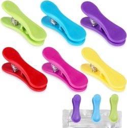 Lot de 6 pinces pour sachets