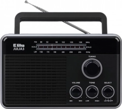 Radio Julia 3 nero