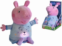 Peppa Pig pluchen knuffel met licht en melodie 25 cm