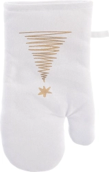 Presina da cucina in cotone con magnete albero 32,5 cm