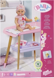 BABY born doll changing table in Scandinavian style