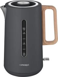 Elektrisk kedel i rustfrit stål Modern 1,7 l