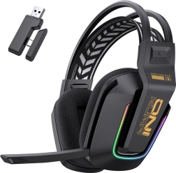 Cuffie gaming wireless Onikuma GT828 con RGB e 2,4 GHz/Bluetooth