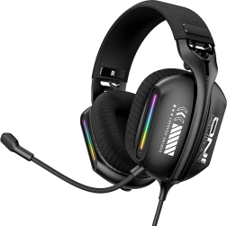 Gaming headset ONIKUMA X12 with RGB lighting