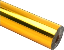 HTVRONT Chrome Metallic self-adhesive vinyl film gold 30.5 × 90 cm - 1 piece