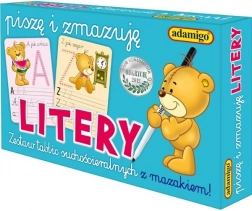 Set wis-en-schrijf borden – letters