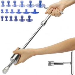 sæt til reparation af buler i karrosseri med glidehammer og PDR-adaptere