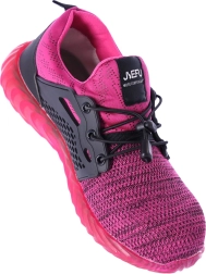 Ultralahki delovni varnostni čevlji S1P – Rožnata