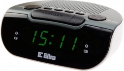 Zebu 06PLL radio alarm clock grey/white