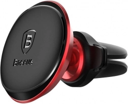 Magnetic Car Mount for Baseus Grille Red-Black
