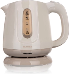 Bollitore elettrico Bethy 1 l bianco‑moka