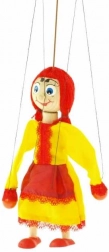 Burattini di legno - Bambina