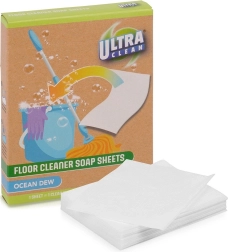 Dissolvable scented floor-cleaning sheets, 12 pcs