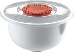 Kneading bowl with non-slip lid, plastic 24 × 13.5 cm