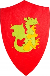 Fauna Wooden Dragon Shield