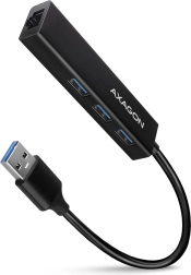Multiport USB hub AXAGON HMA-GL3A 4in1, 5Gbps