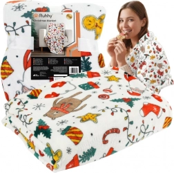 Christmas blanket 150 × 200 cm RUHHY – lightweight and warm
