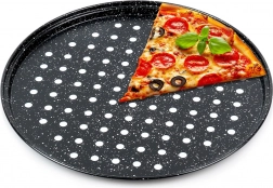 Perforated granite pizza pan 28 cm