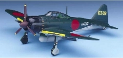 Model van de jachtvliegtuig Mitsubishi A6M5c Zero op schaal 1:72