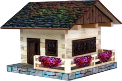 Alpine Wooden Cabin Construction Set