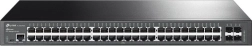 Řízený L2+ switch JetStream s 48 gigabitovými porty a 4 SFP+ 10Gb sloty