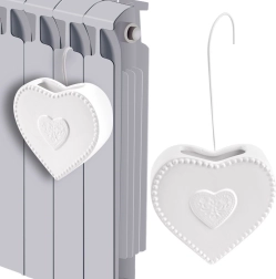 Keramični vlažilec za radiator v obliki srca 200 ml