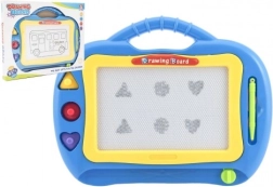 Lavagnetta magnetica da disegno per bambini, in plastica, 2 colori