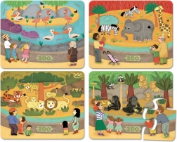 Vilac Wooden Puzzle Zoo