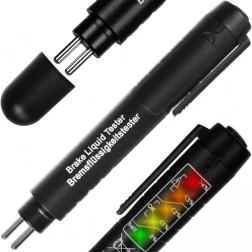 Digital brake fluid tester with LED indicator