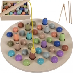 Wooden Magnetic Fishing Game