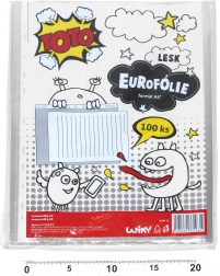 Custodia per documenti A4 trasparente - lucida