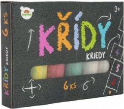 Colorful Sidewalk Chalk in a Box