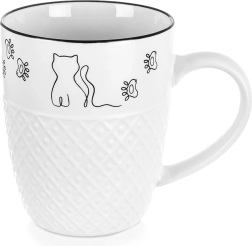 Porcelain Mug Kotek 380 ml white