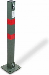 Składany słupek parkingowy z zamkiem 65 cm
