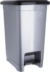 Schmaler Mülleimer mit Pedal 25 l