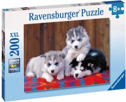 Ravensburger puzzel Husky Puppy 200 stukjes