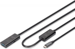 Active USB-C to USB-A Extension Cable 10m, USB 3.2 Gen1 5Gbps