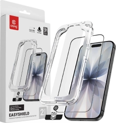 Tempered Glass EasyShield 2‑Pack for iPhone 17 / iPhone 17 Pro / iPhone 16 Pro (2 pcs)