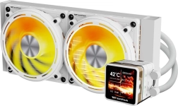 Raffreddamento a liquido CPU DarkFlash Explore DE240 bianco