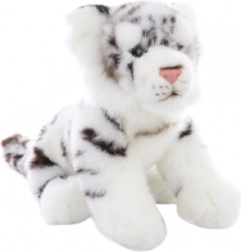 Tigre bianco di peluche 25 cm