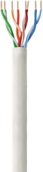 Installationskabel UTP Cat6 CCA 4x2, 305 m, grå