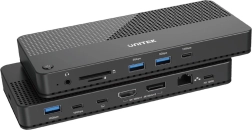 Station d’accueil multifonction Unitek 12-en-1 USB-C HDMI USB 4 PD